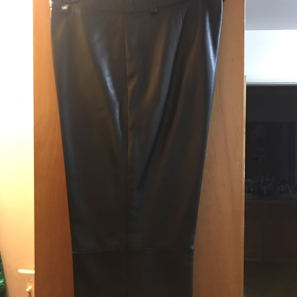Black Buttersoft Leather Pants